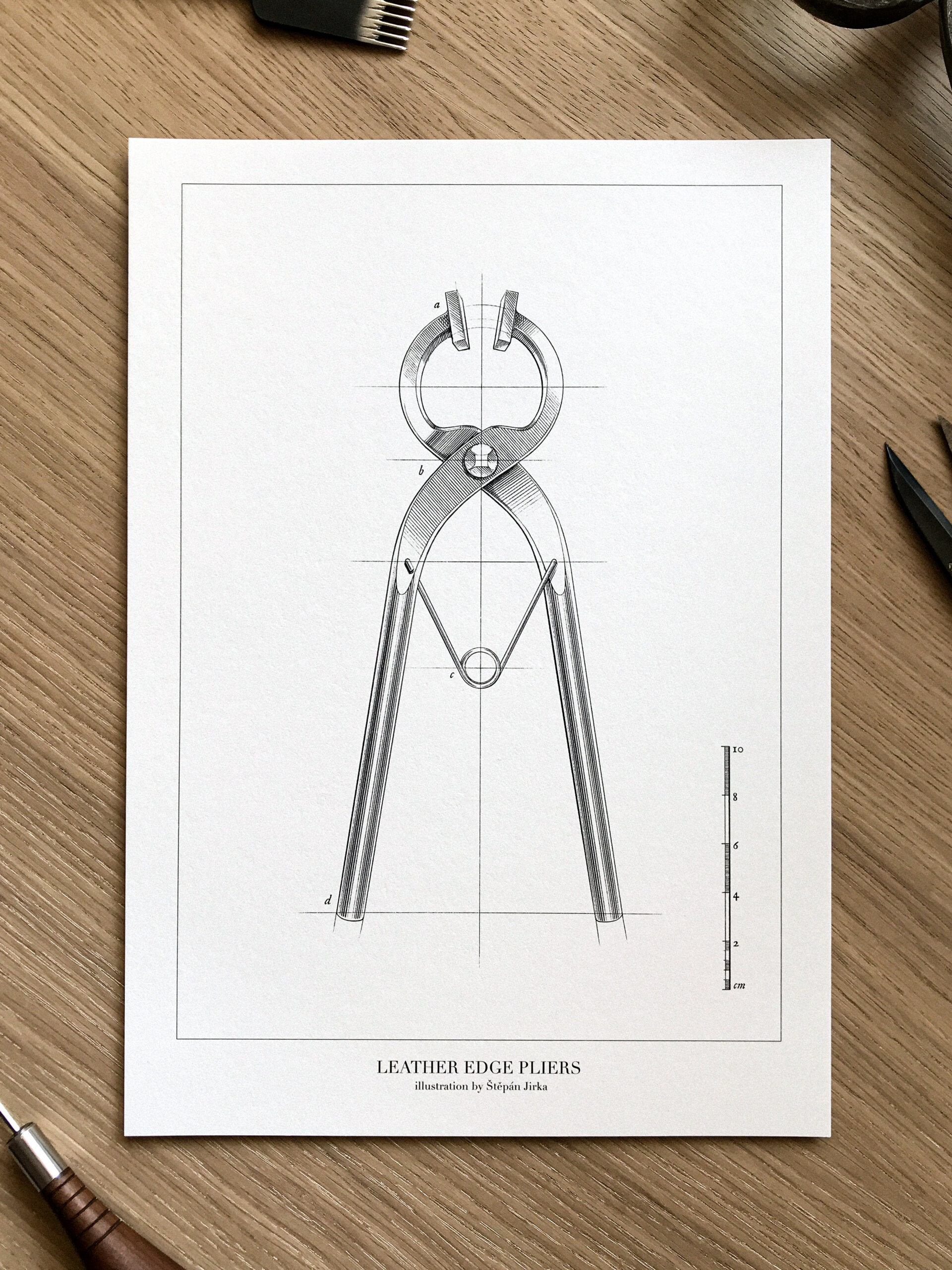 Poster: Leather Edge Pliers - Image 3