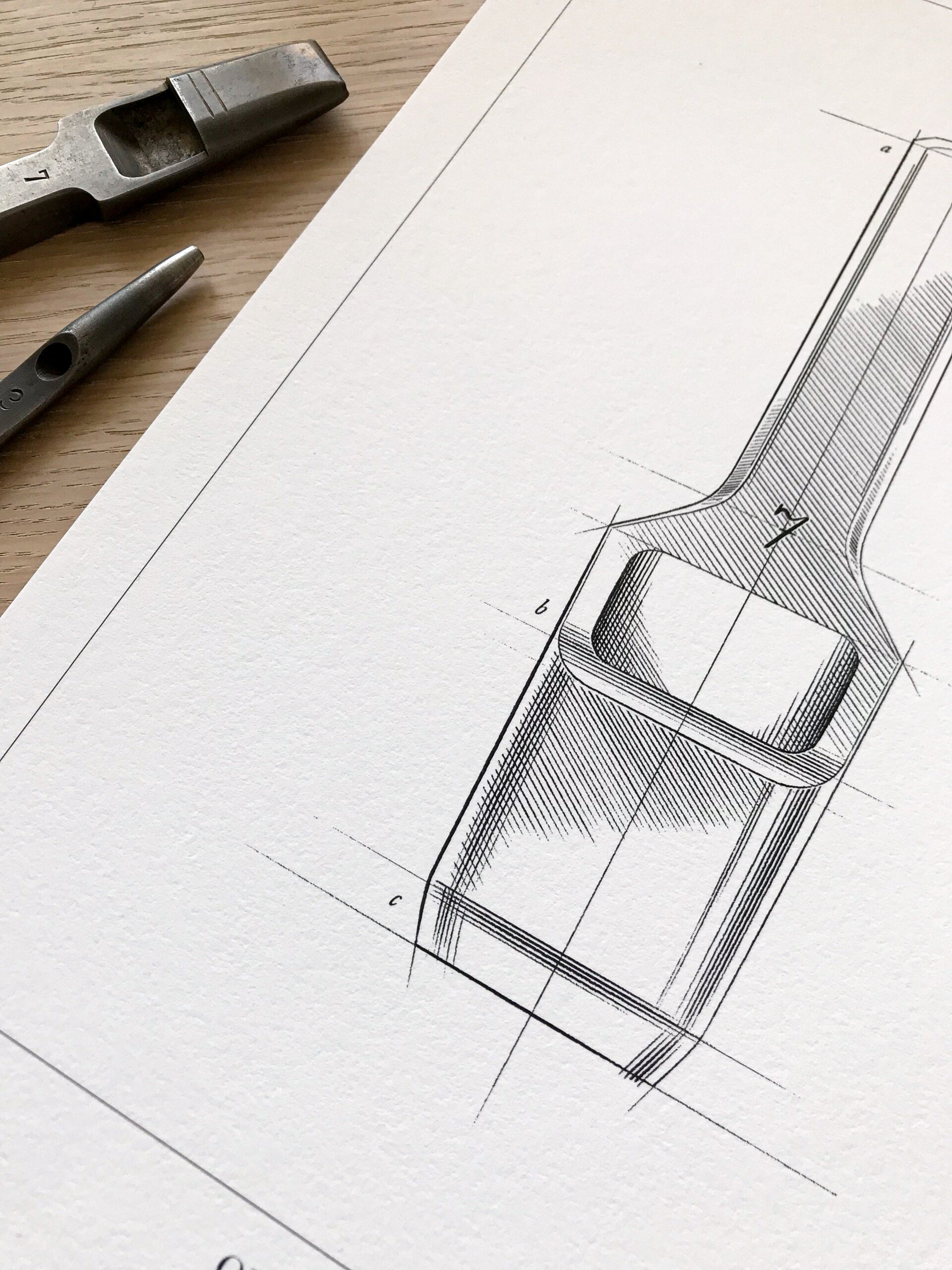 Oblong Punch - Poster A4