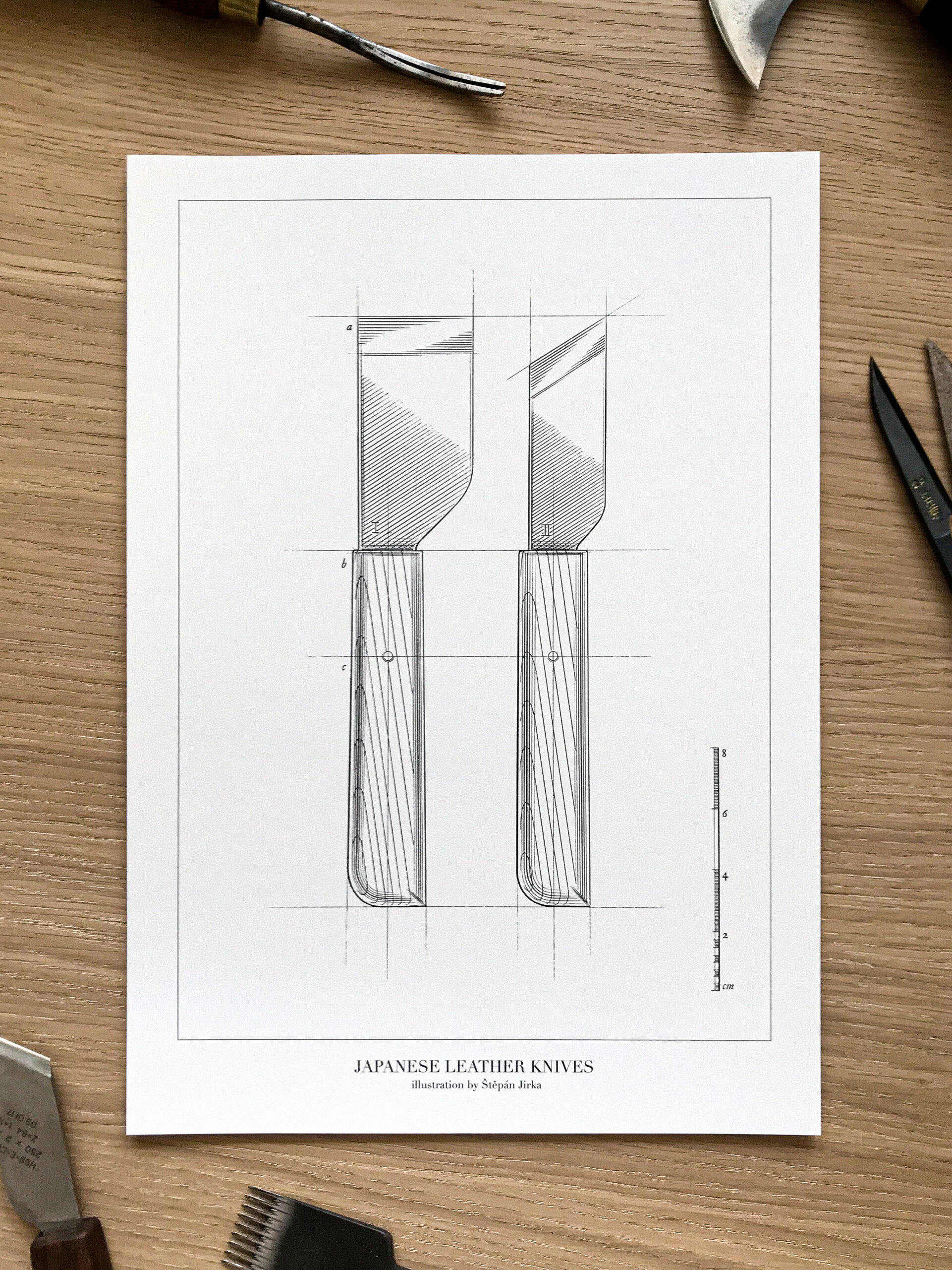 Poster: Japanese Leather Knives - Image 3