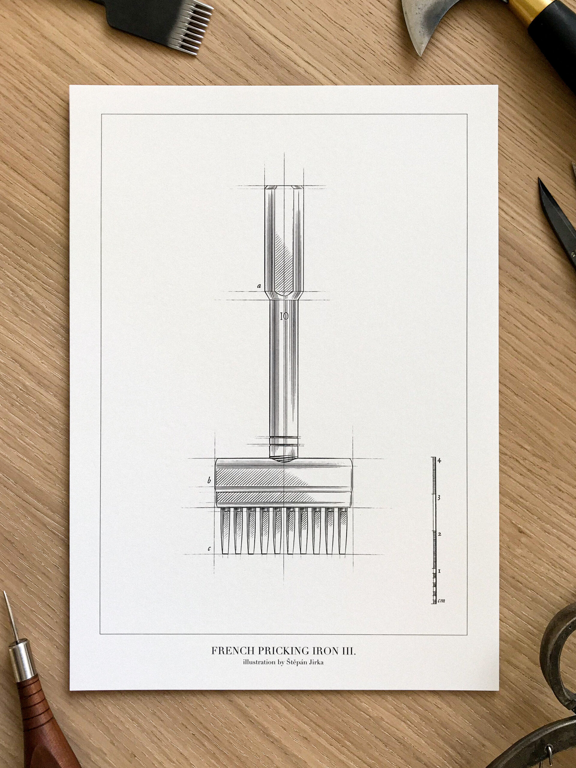 Poster: French Pricking Iron III. - Image 3