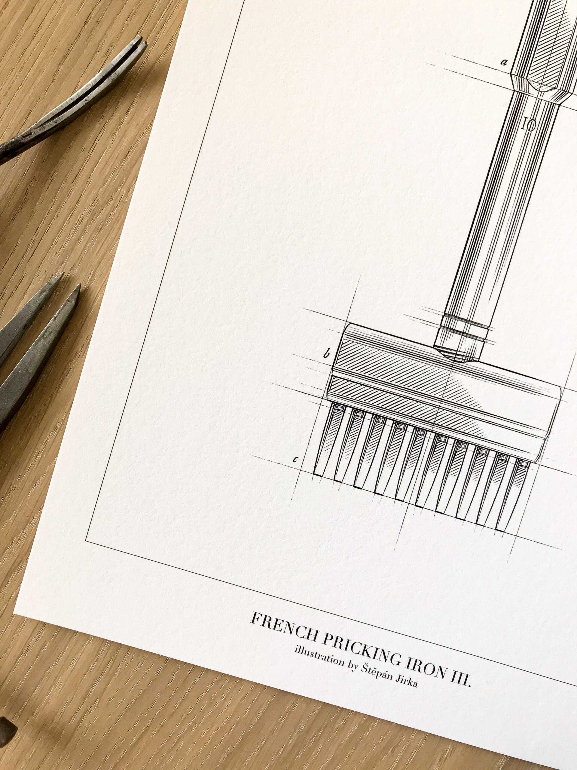 Poster: French Pricking Iron III. - Image 5