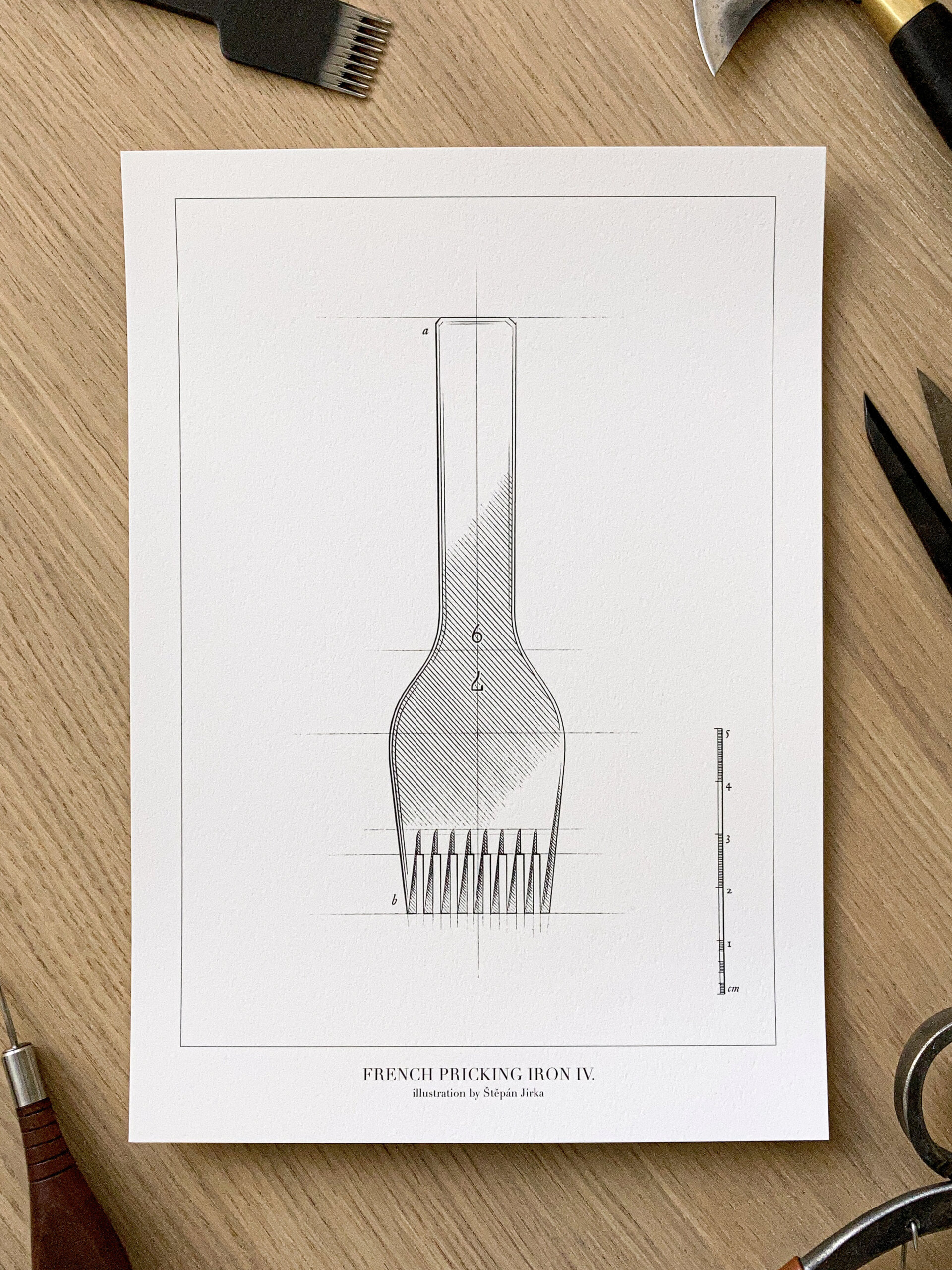 Poster: French Pricking Iron IV. - Image 3