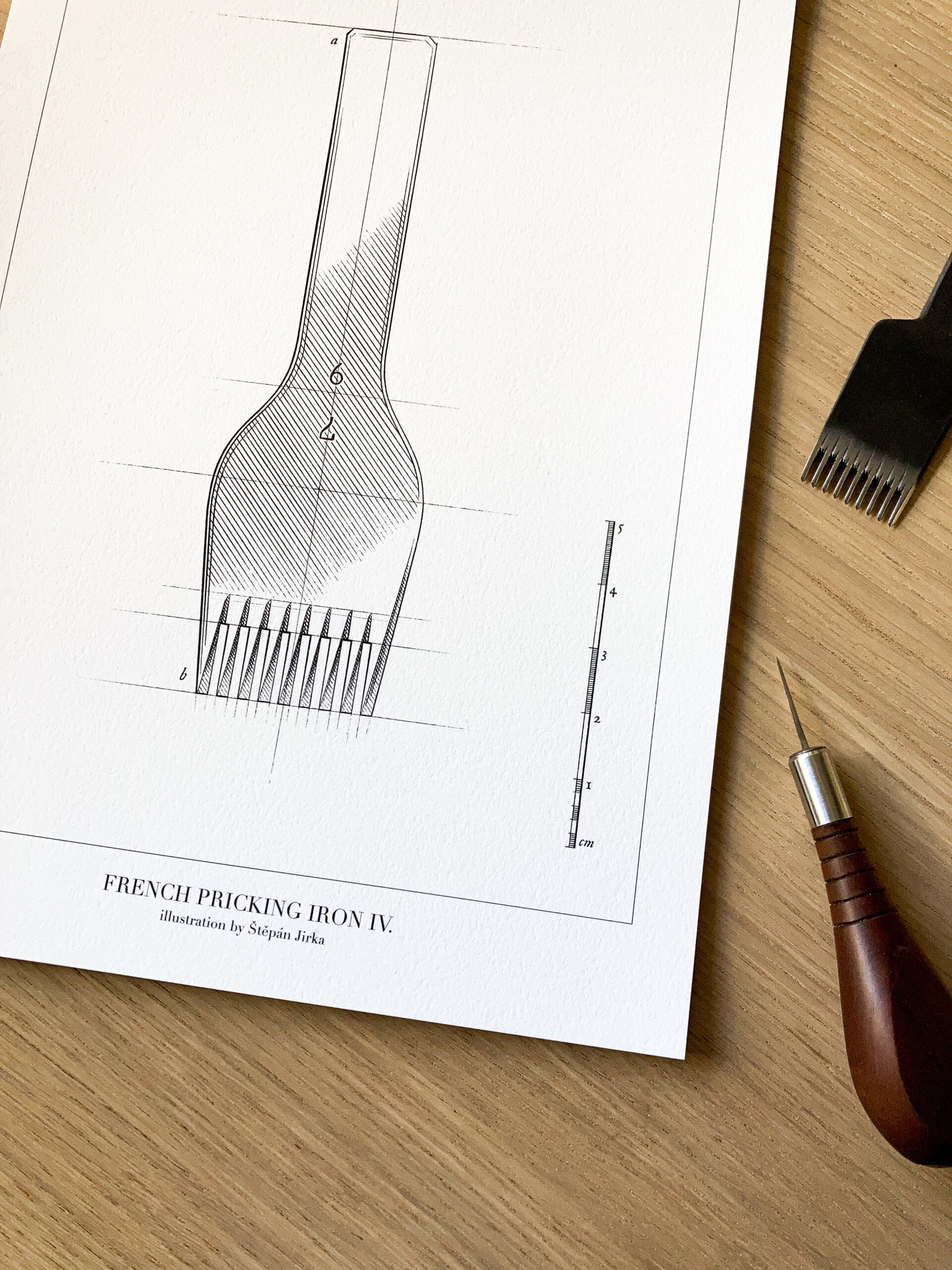 Poster: French Pricking Iron IV. - Image 4